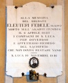 Montefalco - Frazione San Luca - lapide al soldato Eleuteri Fedele morto in Tunisia - Chiesa di San Luca.jpg