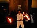 Montemurlo - Festa dell'olio 2013 - Giocoliere con fuoco 2.jpg