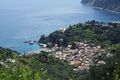 Monterosso al Mare - Visto dal Santuario di Soviore, a primavera - Paese e porto.jpg