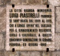 Perugia - LAPIDE MONSIGNOR PIASTRELLI - FIANCO INGRESSO CHIESA S. AGATA, VIA S. AGATA.jpg