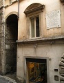 Perugia - Luogo lapide Alinda Bonacci Brunamonti - Via dei Priori.jpg