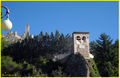 Pescina - resti degli eventi - Casa del Cardinale Mazzarino e la torre del castello.jpg