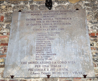 San Gimignano - a Coloro che immolarono la loro vita.jpg
