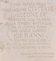 San Paolo di Civitate - Lapide del 950° anniversario della Battaglia di Civitate.jpg