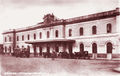 Siracusa - Siracusa-La stazione ferroviaria - cartolina antica da collezione del primo 900.jpg