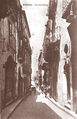 Siracusa - la storica Via Amalfitania (A CALATA GUVIRNATURI) - cartolina antica da collezione del primo 900.jpg