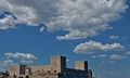 Trani - Castello di Federico II - nuvole sulle torri.jpg