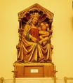 Troia - Museo Diocesano Ecclesiastico - Madonna in trono.jpg