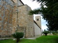 Tursi - Santuario Santa Maria d'Anglona - facciata laterale con campanile.jpg