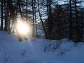 Valtournenche - Tramonto sulla neve a Cervinia.jpg