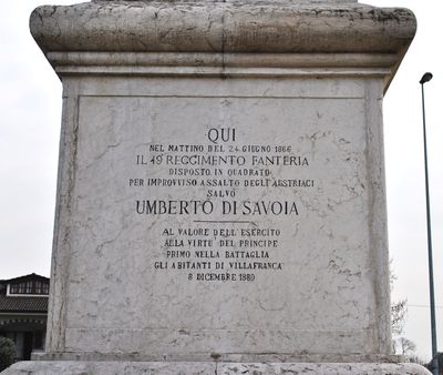 Villafranca di Verona - Obelisco del Quadrato NR 1.jpg