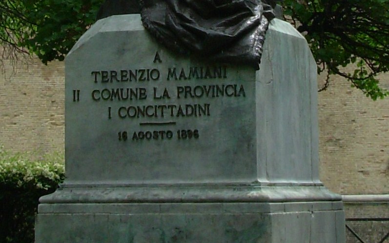 File:MODENA - Iscriz.lapidaria a T.Mamiani.jpg