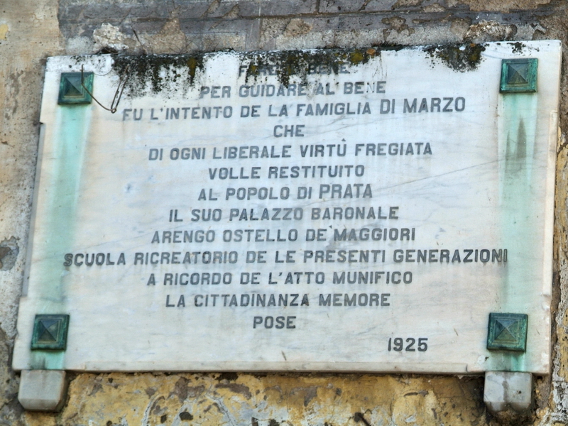 File:Prata di Principato Ultra - Lapide Famiglia di Marzo.jpg