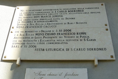 Bari - 40° anniversario Chiesa S. Carlo Borromeo.jpg