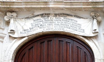 Bari - Lapide a Geronimo De Angelis - Effrem - Istituto di Telogia.jpg