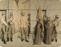Brescia - Padre Malvestiti e il Generale Haynau.- - Litografia.jpg