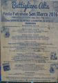 Buttigliera Alta - Eventi - Festa Patronale San Marco - Locandina anno 2016.jpg