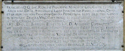 Castiglione delle Stiviere - Lapide chiesa Cappuccini.jpg
