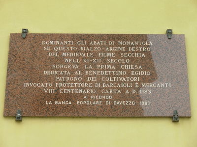 Cavezzo - Lapide Chiesa S.Egidio.jpg