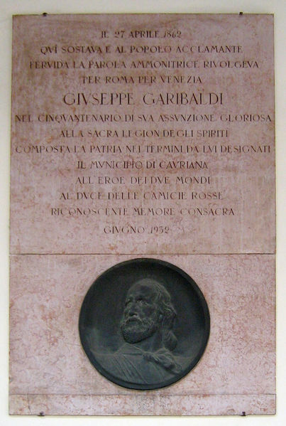 File:Cavriana - Lapide a Garibaldi.jpg