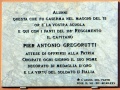 Chioggia - Lapide commemorativa per il Capitano Pier Antonio Gregorutti - Calle Santa Croce, Circolo Nautico Chioggia.jpg