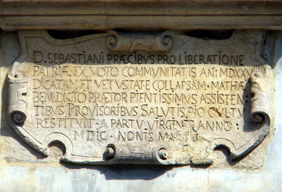 Cologna Veneta - Lapide a D. Sebastiani - Piazza Giuseppe Mazzini.jpg