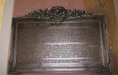 Desenzano del Garda - Torre Vittorio Emanuele II°- - Bollettino della Vittoria -Guerra 1915-1918.jpg