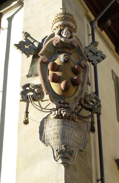 Firenze - Lapide a Leone XII P.M..jpg