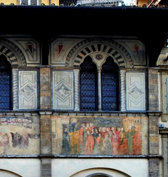 File:Firenze - Loggia del Bigallo - particolare dell'affresco.jpg