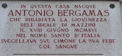Gradisca d'Isonzo - A Antonio Bergamas.jpg