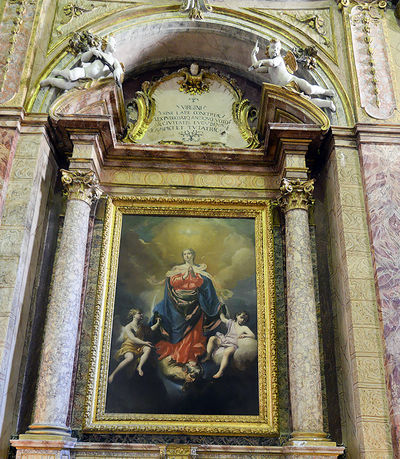 Gubbio - Altare chiesa S Francesco 4.jpg