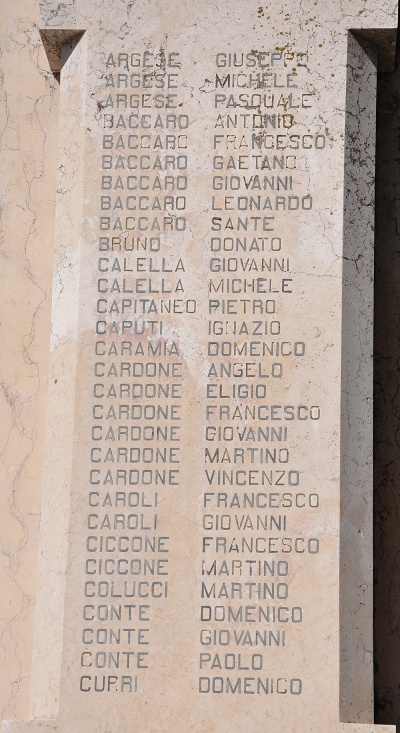 Locorotondo - Elenco Caduti da A a C 1940 45.jpg