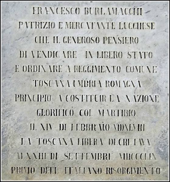File:Lucca - Lapide a Burlamacchi.jpg