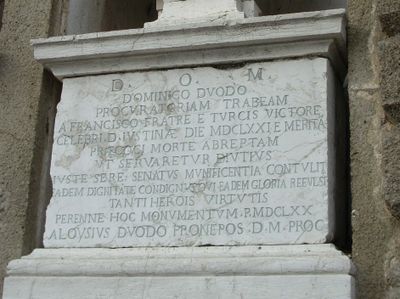 Monselice - Lapide a Domenico Duodo.jpg