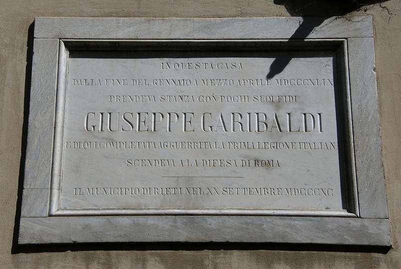 File:Rieti - Lapide Garibaldi.jpg