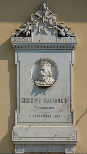 File:Roccabianca - Lapide a Garibaldi.jpg