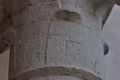 Rodengo Saiano - Abbazia Olivetana di San Nicola - Chiostro del 400- I strani simboli.jpg