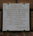 Roma - lapide a Gualtiero Serafino.jpg