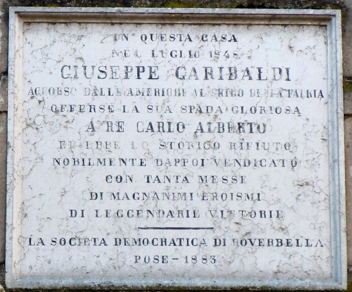 File:Roverbella - Lapide a Garibaldi.jpg
