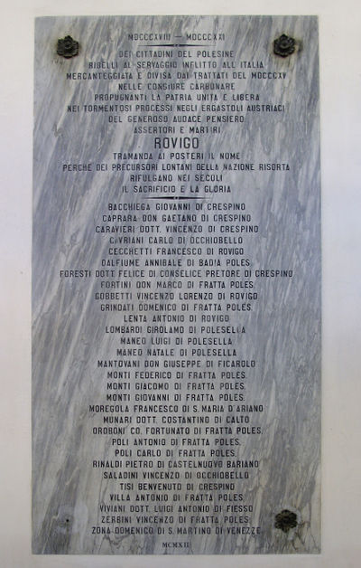 Rovigo - Ai Martiri del Risorgimento - Gran Guardia.jpg