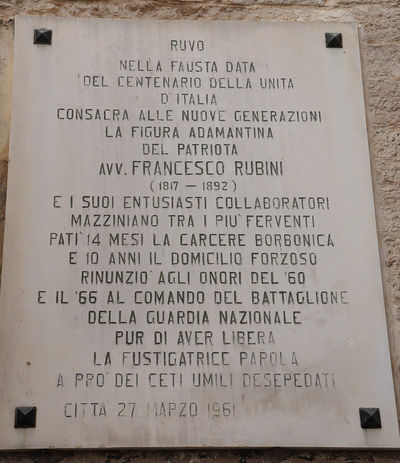 Ruvo di Puglia - all'Avv. Francesco Rubini.jpg