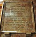 San Giovanni Rotondo - Lapide S. Maria delle Grazie, controfacciata, 2.jpg