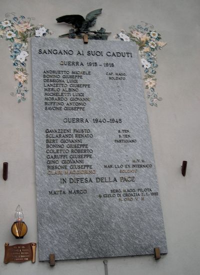 Sangano - Lapidi Commemorative - Ai Caduti di tutte le Guerre.jpg
