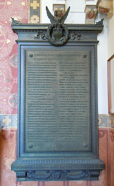 Sommacampagna - Lapide 4 nell'Ossario-Custoza.jpg