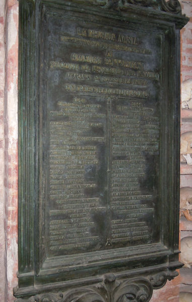 File:Sommacampagna - Lapide 6 nell'Ossario-Custoza.jpg