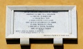 Sossano - Lapide commemorativa consacrazione del comune al cuore Immacolato di Maria - villa "Ferramosca - Giovanelli" sec. XVI - XVIII ora sede municipale.jpg