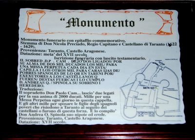 Taranto - Monumento funerario - epigrafe.jpg
