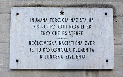 Trieste - Lapide all'inumana ferocia nazista.jpg