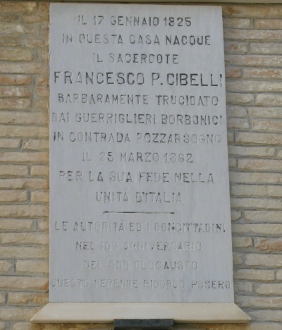 Troia - Lapide a Francesco P. Cibelli.jpg