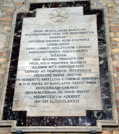 Venosa - Papa Nicolaus II.jpg